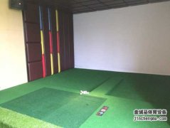 湖南省長沙縣某中學模擬高爾夫完工！